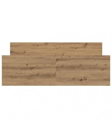 vidaXL Bed Frame without Mattress Artisan Oak 150x200 cm