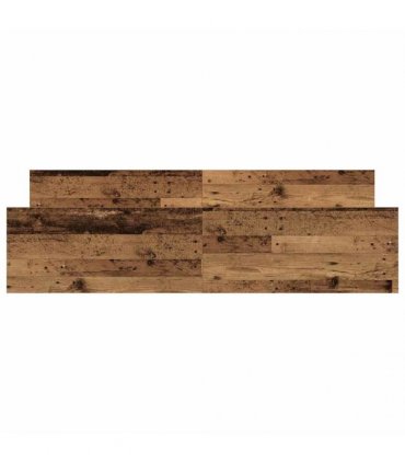 vidaXL Bed Frame without Mattress Old Wood 160x200cm Engineered Wood