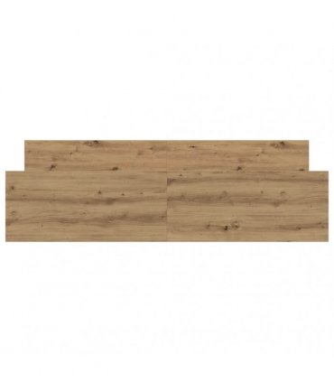 vidaXL Bed Frame without Mattress Artisan Oak 180x200 cm