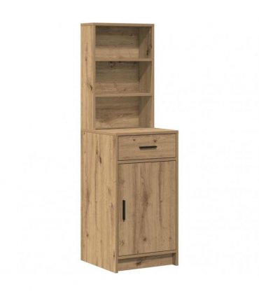 vidaXL Dressing Table 2 pcs Brown 78.5 x 41 x 135 cm Engineered Wood