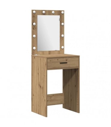 vidaXL Dressing Table Set 2 pcs Artisan Oak Engineered Wood