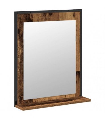 vidaXL Bathroom Furniture Set 2 pcs Brown Engineered wood