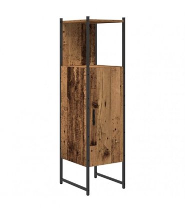 vidaXL Bathroom Furniture Set 4 pcs Brown Engineered wood
