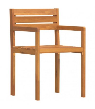 vidaXL 3 Piece Garden Dining Set Solid Wood Acacia