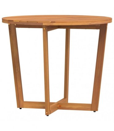 vidaXL 5 Piece Garden Dining Set Solid Wood Acacia