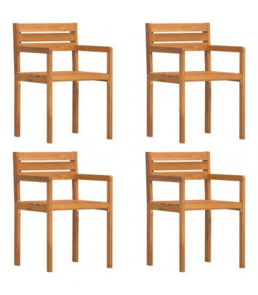 vidaXL 5 Piece Garden Dining Set Solid Wood Acacia