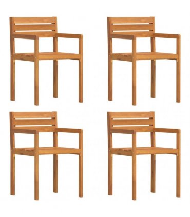 vidaXL 5 Piece Garden Dining Set Solid Wood Acacia