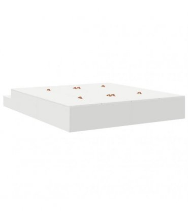vidaXL Storage Bed Frame with Drawer White 180 cm Engineered Wood