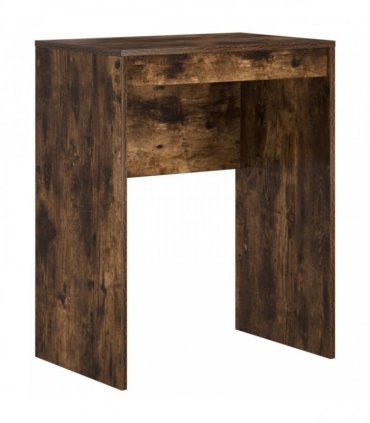 vidaXL Desk Smoked Oak 105.5 x 34 x 127 cm 2 pcs
