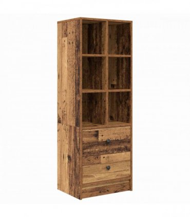 vidaXL Desk Old Wood 105.5 x 34 x 127 cm 2 pcs
