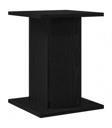 vidaXL Plant Stand 2 pcs Black Oak 30 x 30 x 40 cm Engineered wood