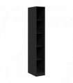 vidaXL Wardrobe Black Oak 30 x 50 x 200 cm
