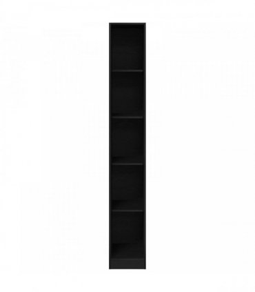 vidaXL Wardrobe Black Oak 30 x 50 x 200 cm