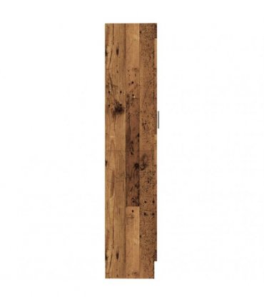 vidaXL Book Cabinet Old Wood 82,5x30,5x150 cm Engineered Wood