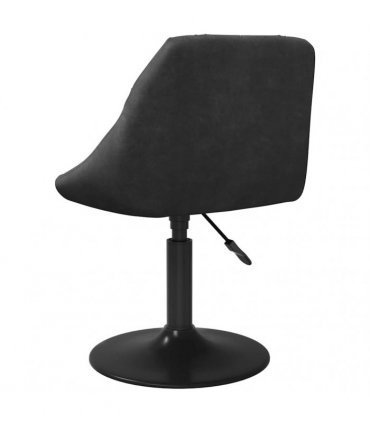 vidaXL Bar Stool Black Velvet
