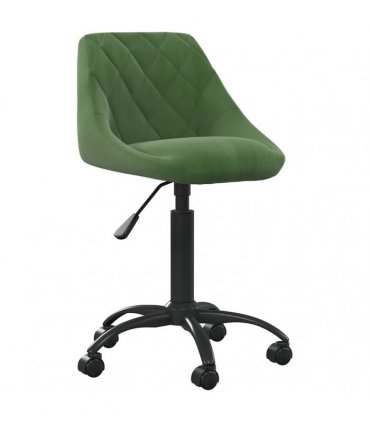 vidaXL Dining Chair Dark Green Velvet