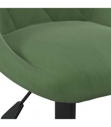 vidaXL Dining Chair Dark Green Velvet