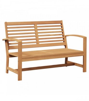vidaXL Garden Sofa Set 3 pcs Natural Solid Teak Wood