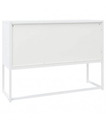 vidaXL Sideboard White 105x35x75 cm Steel