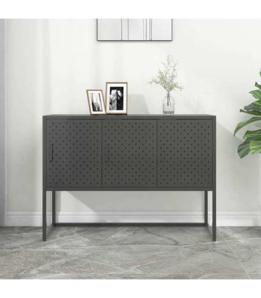 vidaXL Sideboard Anthracite 105x35x75 cm Steel