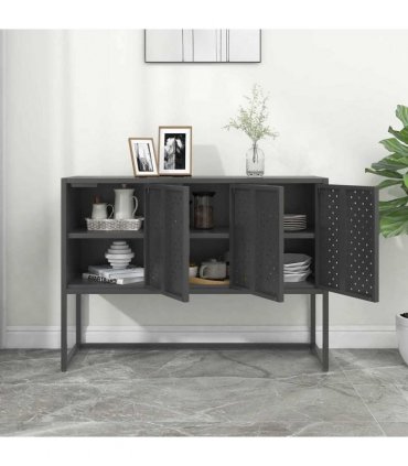 vidaXL Sideboard Anthracite 105x35x75 cm Steel