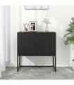 vidaXL Sideboard Black 75x35x75 cm Steel
