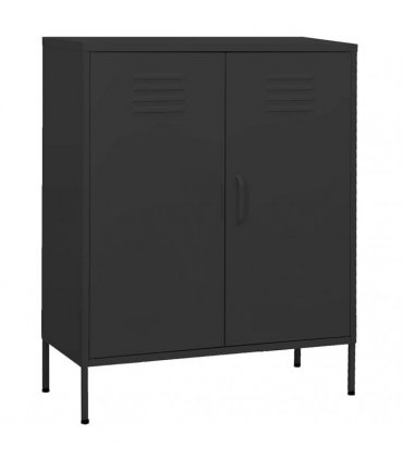vidaXL Storage Cabinet Anthracite 80x35x101,5 cm Steel