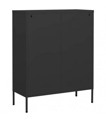vidaXL Storage Cabinet Anthracite 80x35x101,5 cm Steel