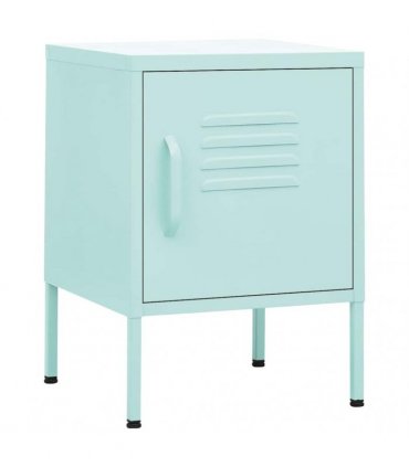 vidaXL Nightstand Mint 35x35x51 cm Steel