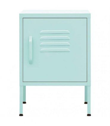 vidaXL Nightstand Mint 35x35x51 cm Steel