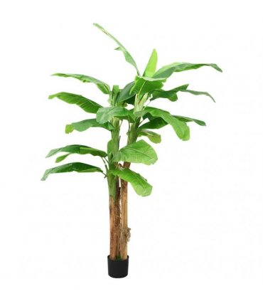vidaXL Artificial Banana Tree with Pot 300 cm Green