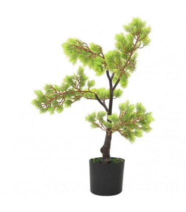vidaXL Artificial Cypress Bonsai with Pot 60 cm Green