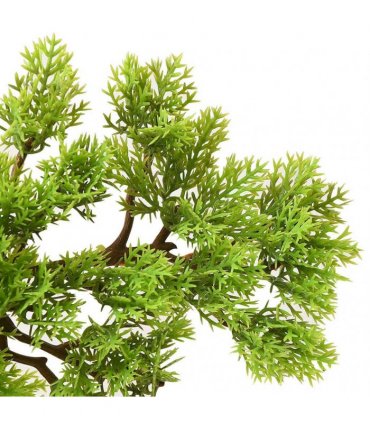 vidaXL Artificial Cypress Bonsai with Pot 60 cm Green
