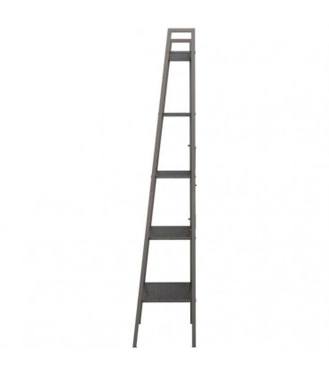 vidaXL 5-Tier Standing Shelf Black 56x35x174 cm