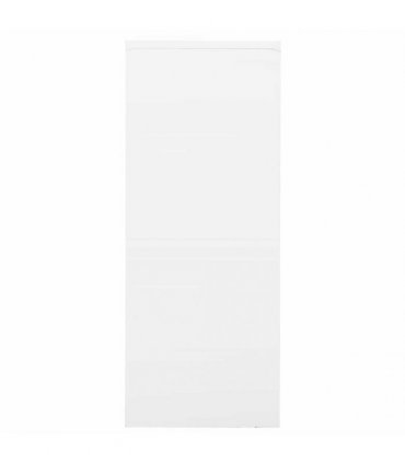 vidaXL Office Cabinet White 90x40x102 cm Steel