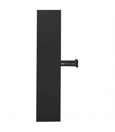 vidaXL Office Cabinet Anthracite 90x40x180 cm Steel