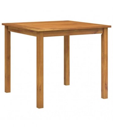 vidaXL Garden Dining Set 3 pcs Black Solid Acacia Wood