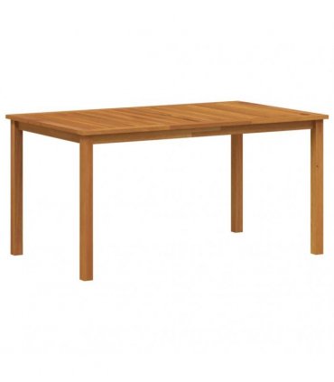 vidaXL Garden Dining Set 7 pcs Beige Solid Acacia Wood