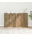 vidaXL Sideboard 2 pcs Artisan Oak 60 x 31 x 70 cm Engineered Wood