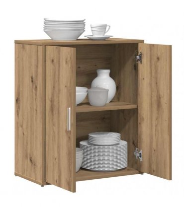 vidaXL Sideboard 2 pcs Artisan Oak 60 x 31 x 70 cm Engineered Wood