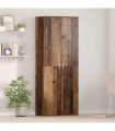 vidaXL Highboard 70 x 33.5 x 180 cm Engineered Wood Old Wood