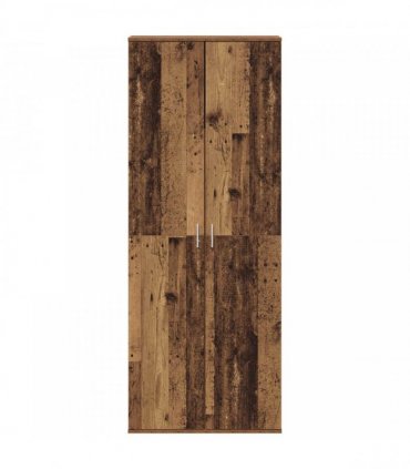 vidaXL Highboard 70 x 33.5 x 180 cm Engineered Wood Old Wood