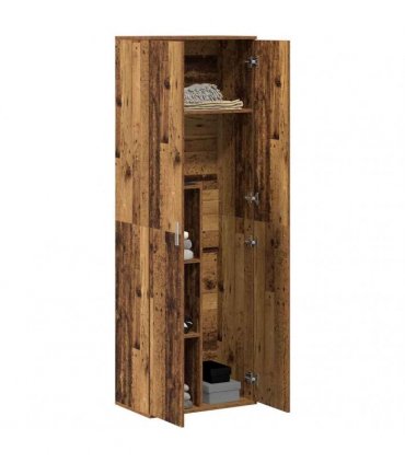 vidaXL Highboard 60 x 35 x 180 cm Engineered Wood Old Wood