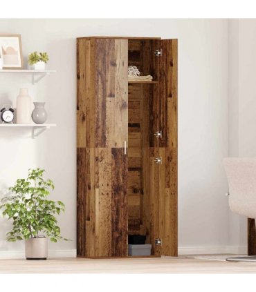 vidaXL Highboard 60 x 35 x 180 cm Engineered Wood Old Wood