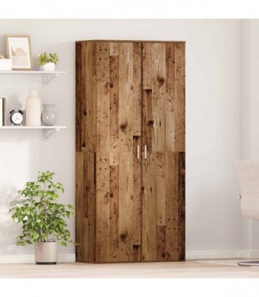 vidaXL Highboard 80 x 39 x 178 cm Engineered Wood Old Wood