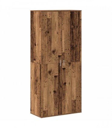 vidaXL Highboard 80 x 39 x 178 cm Engineered Wood Old Wood