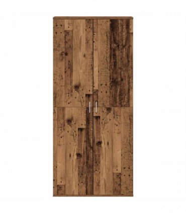 vidaXL Highboard 80 x 39 x 178 cm Engineered Wood Old Wood