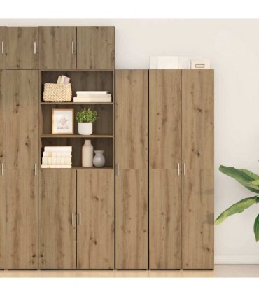vidaXL Highboard Artisan Oak 30 x 42.5 x 185 cm