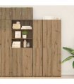 vidaXL Highboard Artisan Oak 30 x 42.5 x 185 cm