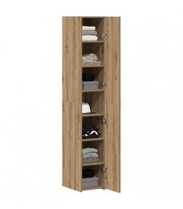 vidaXL Highboard Artisan Oak 30 x 42.5 x 185 cm